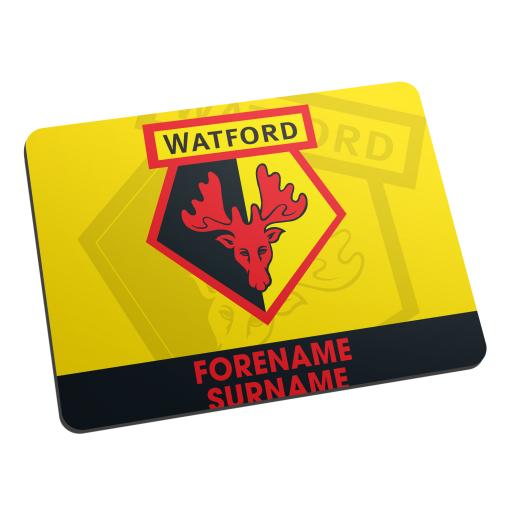 Watford FC Bold Crest Mouse Mat