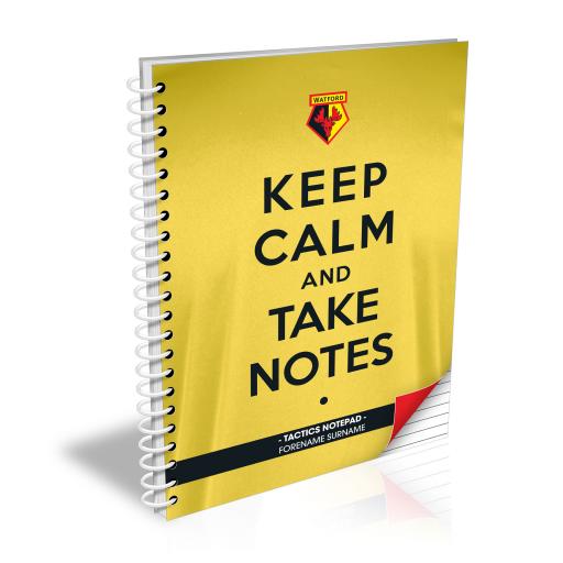 Watford FC Keep Calm Notebook