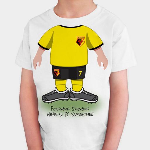 Watford FC Kids Use Your Head T-Shirt